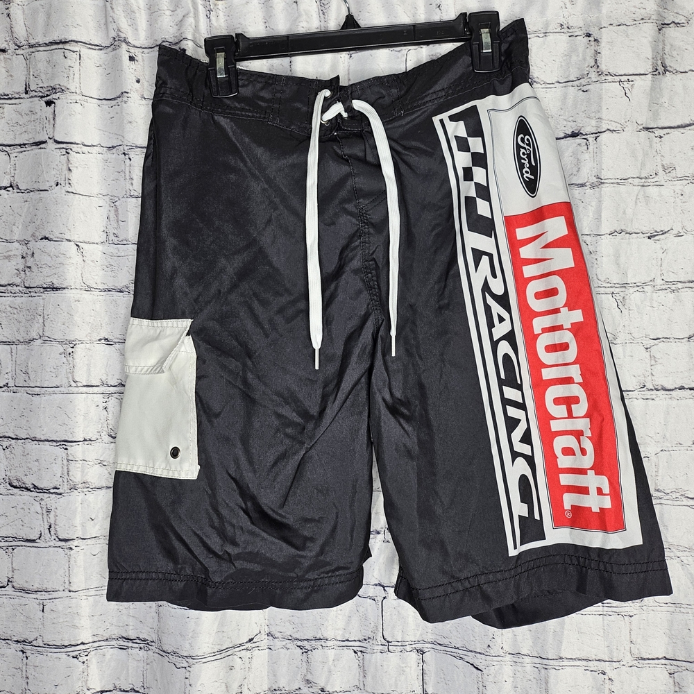 Ford Racing Black Swim Shorts